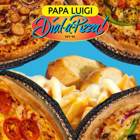 Papa Luigi Dial-a-Pizza Menu - Takeaway in London